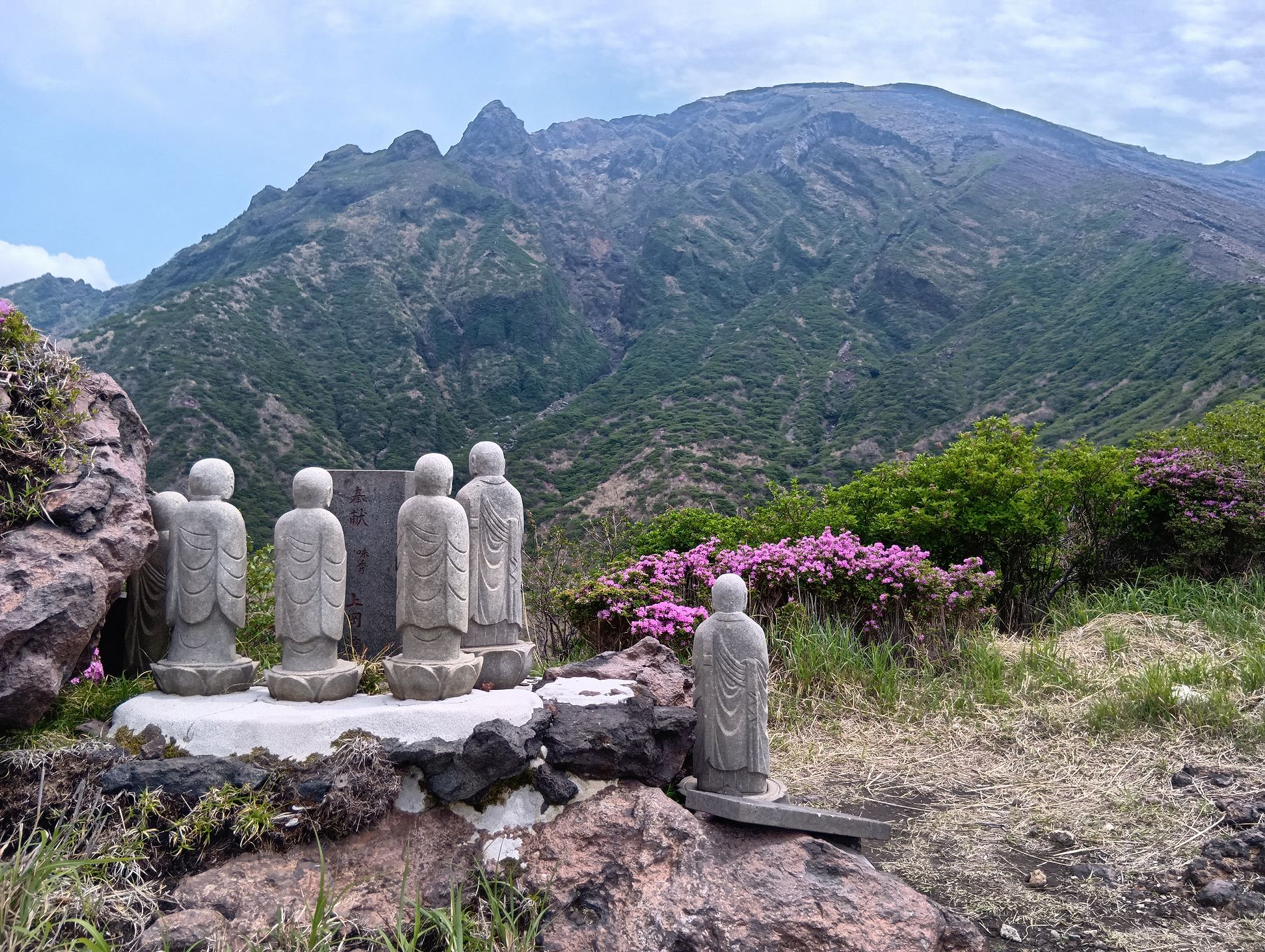 仙酔峡・地蔵